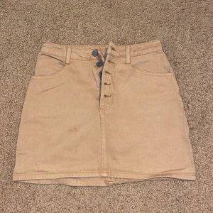 Pacsun jean skirt